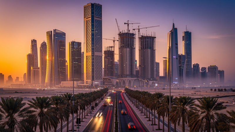 Modern Saudi Arabia city skyline reflecting Vision 2030 digital ambitions